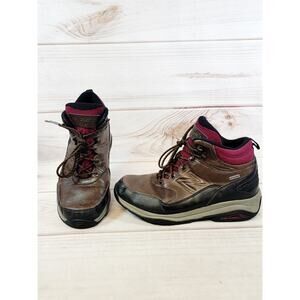 New Balance 1400 V1 Waterproof Walking Mid Shoes Hiking Brown Womens Size 8.5